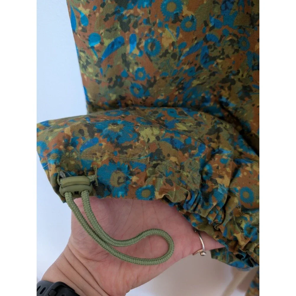 Lucy & Yak Trousers in Green Trix Floral Sz 30